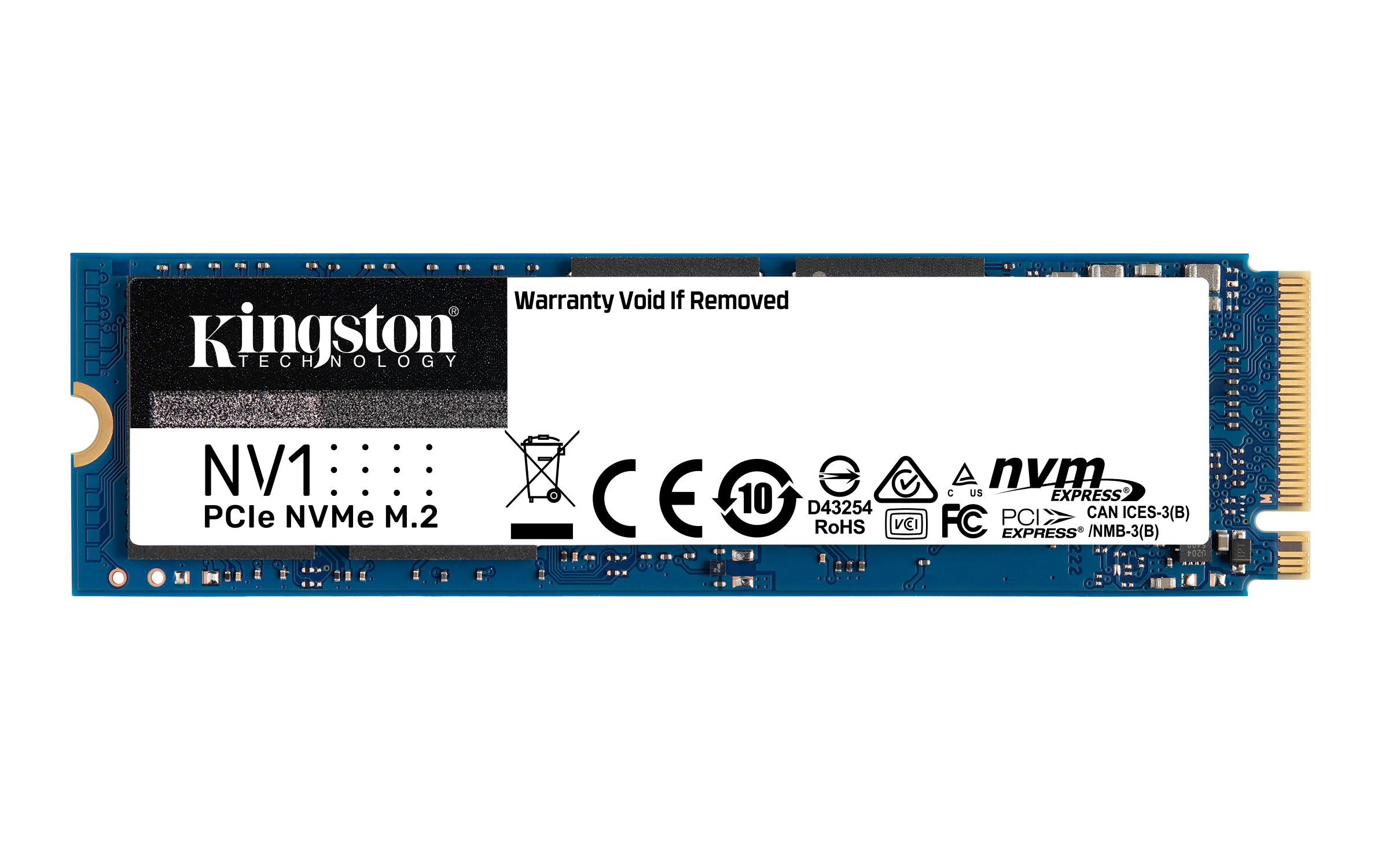 Kingston 2TB NV1 M.2 2280 NVMe SSD, up to 2100/1700MB/s, EAN: 740617316889_3