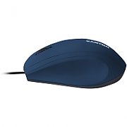 Wired Optical Mouse with 3 keys, DPI 1000  With 1.5M USB cable,Blue,size72*108*40mm  weight:0.077kg