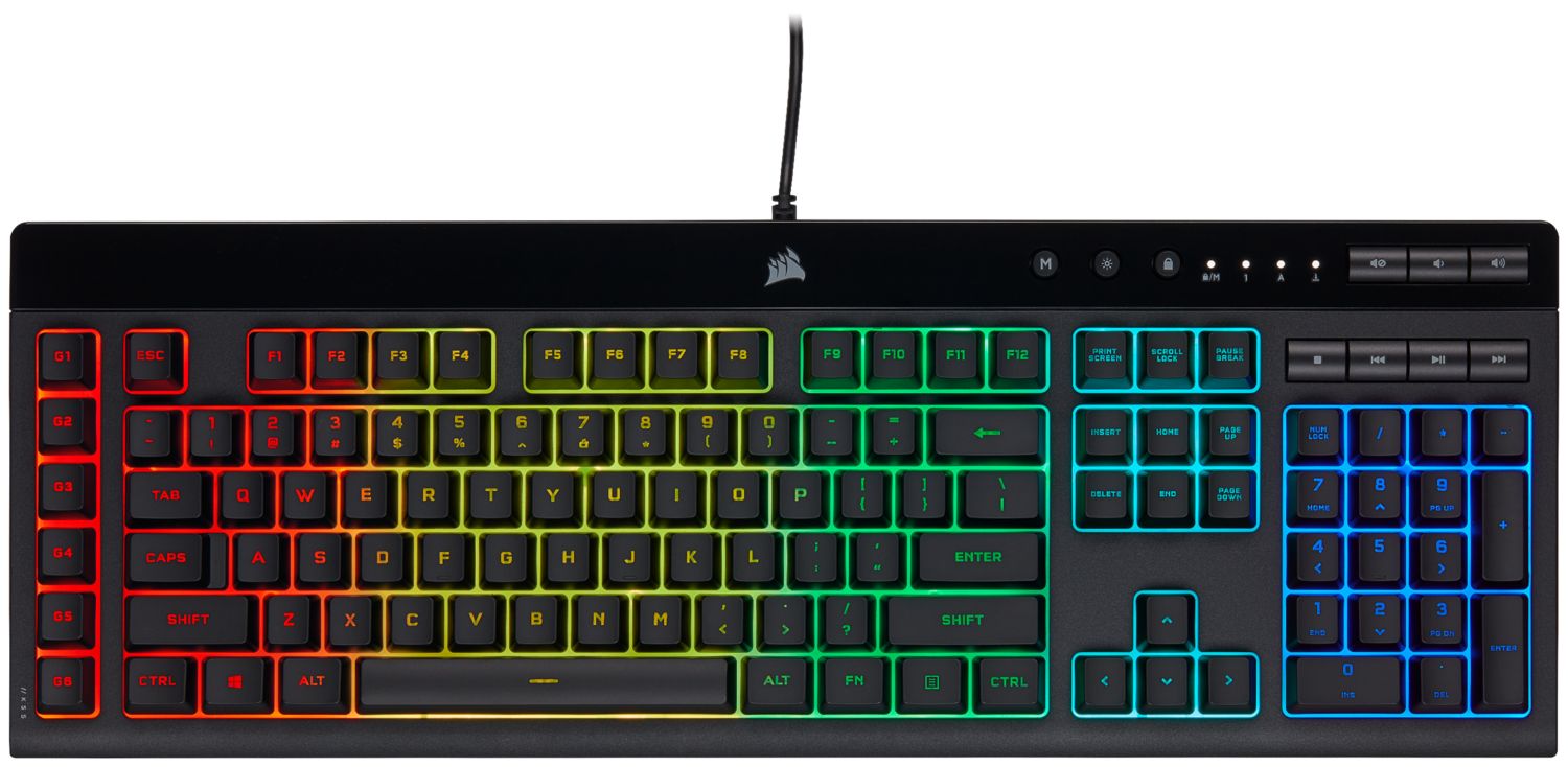 K55 RGB PRO, membrana, black_8