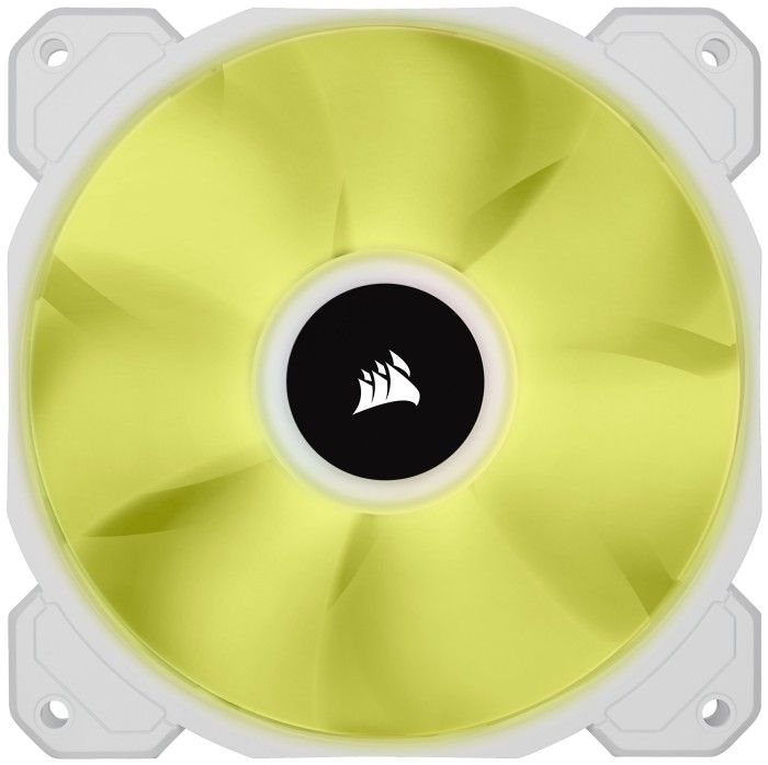 CORSAIR SP120 RGB ELITE White 120mm RGB LED Fan with AirGuide Single Pack_1