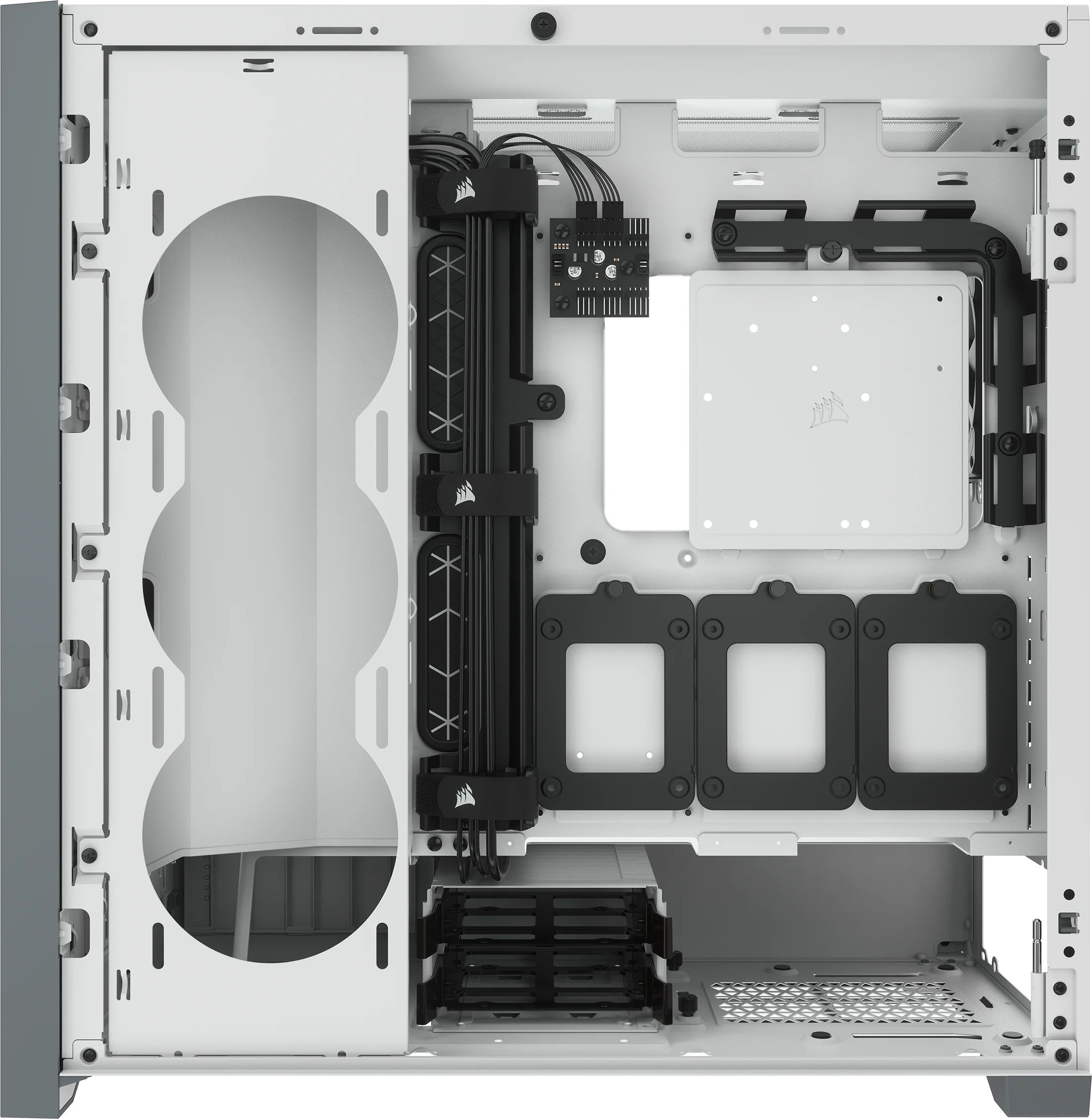 CORSAIR 5000D AIRFLOW Tempered Glass Mid-Tower ATX PC Case White_4