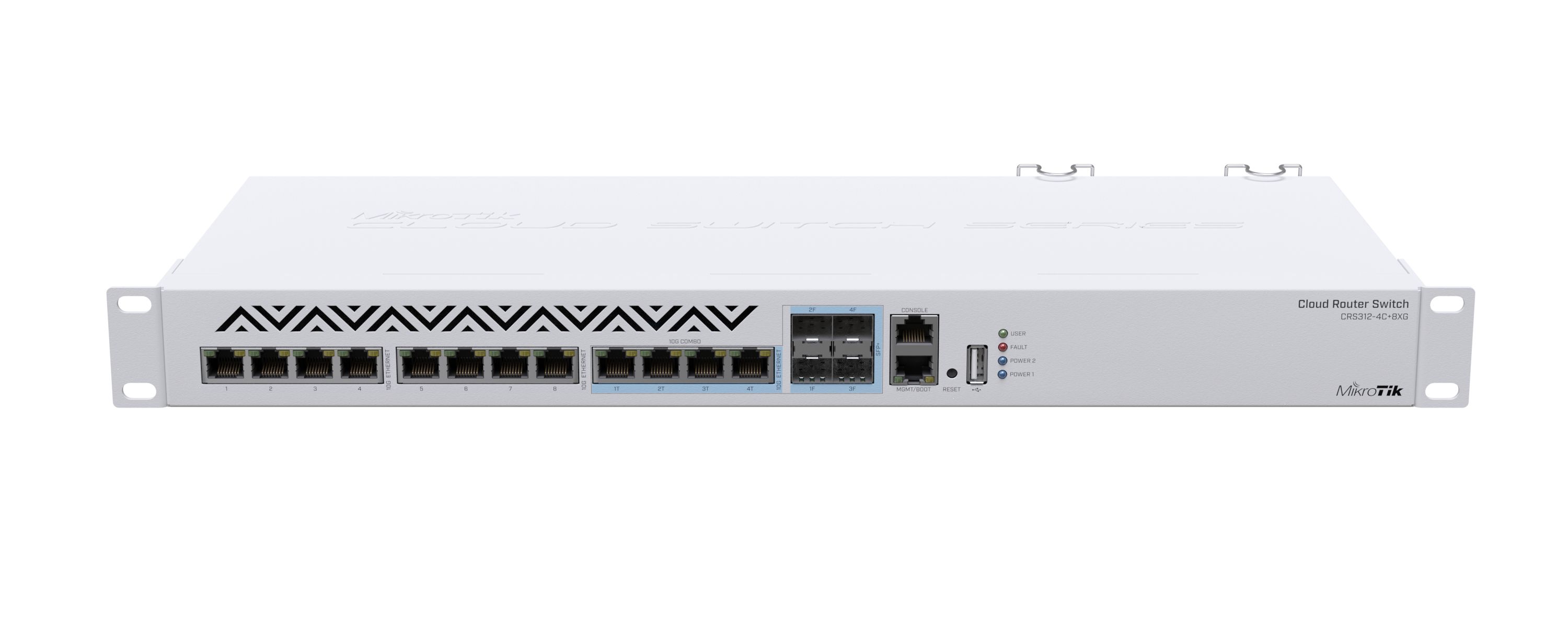 Switch Cloud Router  MIKROTIK CRS312-4C+8XG-RM  12x RJ45 10 Gigabit 4x SFP+_1