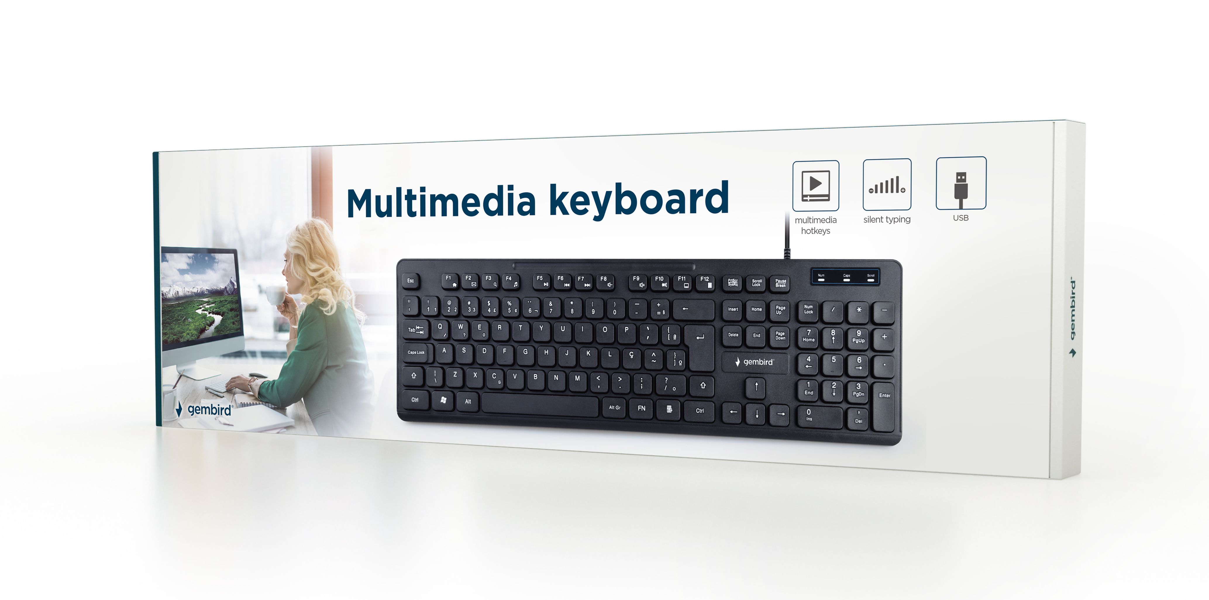 GEMBIRD KB-MCH-04 Multimedia keyboard black_2
