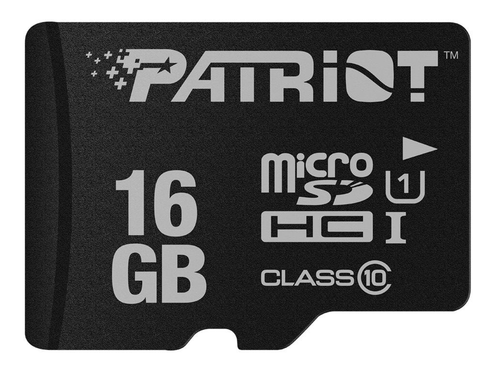 PATRIOT MicroSDHC Card LX Series 16GB UHS-I/Class 10_1