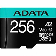 Card de Memorie MicroSD ADATA 256GB, Adaptor SD, Class 10_1