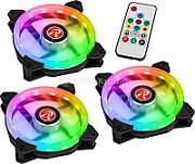 Set 3 ventilatoare Iris 12 Rainbow A-RGB LED + Controller - 120mm_1