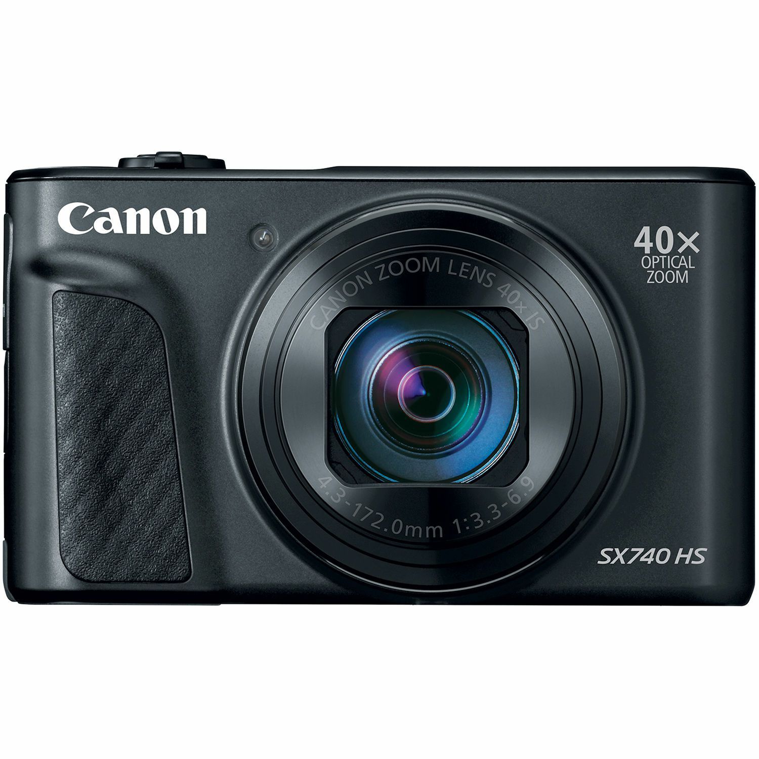 Camera foto Canon PowerShot SX740HS BK, 20.3 MP, senzor CMOS tip 1/2,3, cu iluminare din spate, 40x Zoom optic, 40x Zoom digital, 3
