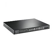 TP-LINK JetStream 24-Port Gigabit and 4-Port 10GE SFP+ L2+ Managed Switch with 24-Port PoE+_1