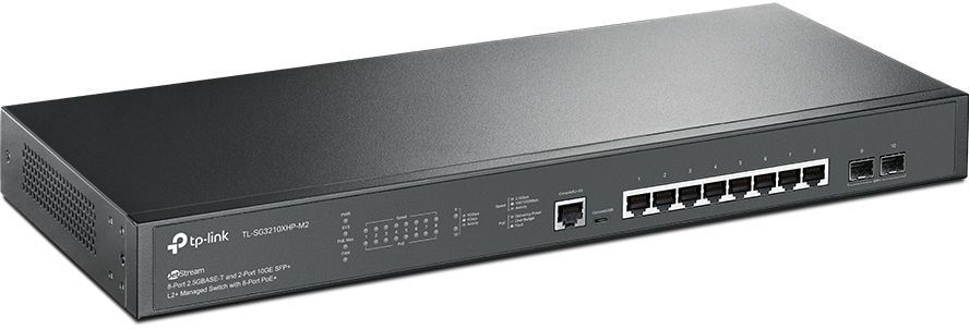 TP-LINK JetStream 8-Port 2.5GBase-T and 2-Port 10GE SFP+ L2+ Managed Switch with 8-Port PoE+_2