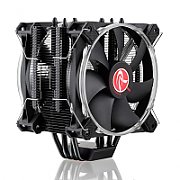 Raijintek Leto Pro CPU Cooler, black, RGB-LED - 2x120mm_1