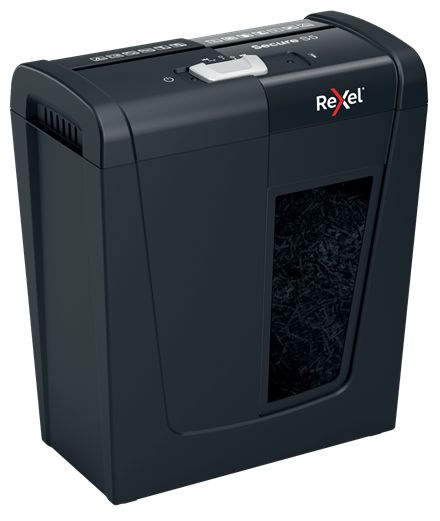 Rexel Secure S5, (P-2), 5 sheets, 10 L garbage can, striped_3