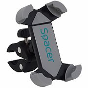 SUPORT Bicicleta SPACER pt SmartPhone, Multi-Purpose, fixare de bare de diferite dimensiuni, Negru, 