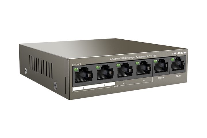 Switch IP-COM F1106P-4-63W, 6 Port. 10/100 Mbps_3