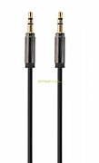 Gembird CCAP-444-1M audio cable 3.5mm Black_1