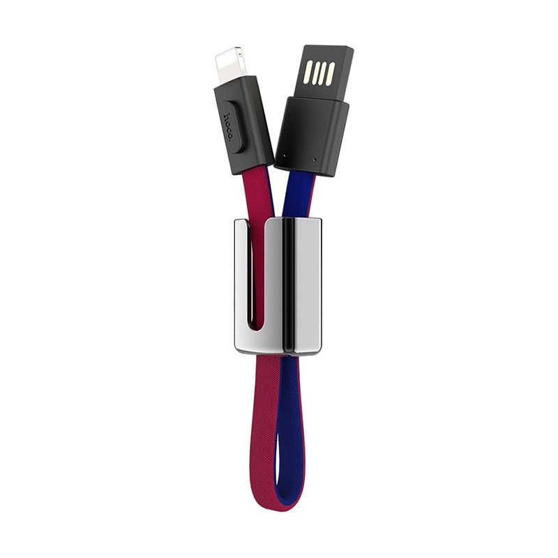 Cablu Date si Incarcare USB la Lightning HOCO Soarer X25, 1 m, Negru_1