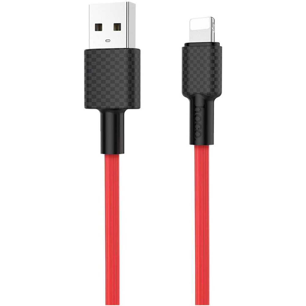 Cablu Date si Incarcare USB la Lightning HOCO Superior X29, 1 m, Rosu_1