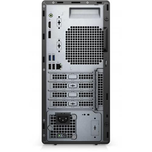 Desktop PC Dell OptiPlex 3080 Minitower Intel Core i3-10105, 4C / 8T, 3.7 GHz base, 4.4 GHz turbo, 6 MB cache, 65 W, 4 GB DDR4, 1 TB HDD, Intel UHD Graphics 630, DVD-RW, 260W, Ubuntu Linux, Negru_2