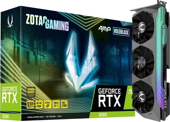 Zotac GAMING GeForce RTX 3080 AMP Holo LHR NVIDIA 10 GB GDDR6X_1