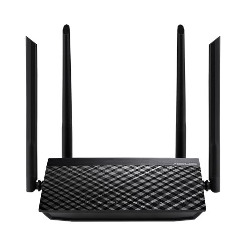 ASUS DUAL-BAND 2x2 AC1200 V2 WIFI ROUTER, Standard IEEE 802.11a, IEEE 802.11b, IEEE 802.11g, IEEE 802.11n, IEEE 802.11ac, IEEE 802.11e, IEEE 802.11i, IPv4, IPv6, External antenna x 4, Tehnologie MIMO, 2,4 GHz 2 x 2, 5 GHz 2 x 2, Memorie:16 MB Flash, 64 MB RAM, RJ45 for 10/100Mbps BaseT for WAN x 1_1