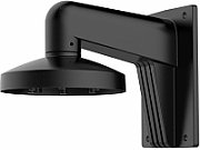 Suport de montaj pe perete cu doza de conexiuni Hikvision DS-1473ZJ- 155B, material aliaj de aluminiu, dimensiuni: Ø 155 mm × 243 mm × 300 mm, greutate: 1750 g