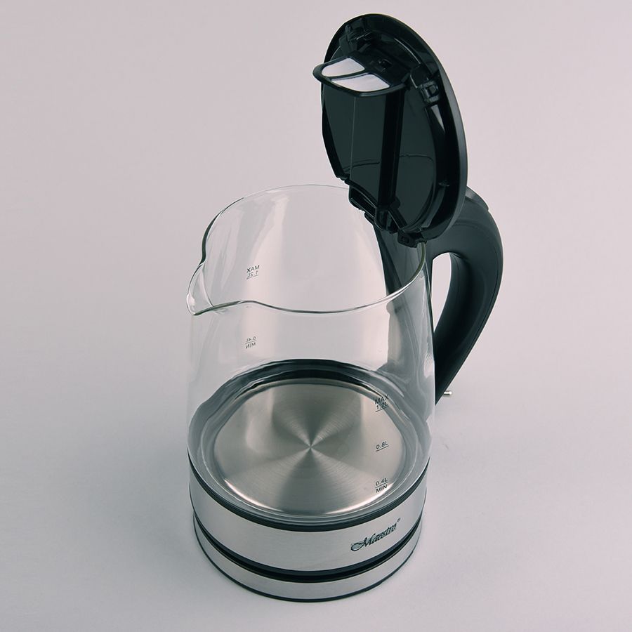 Feel-Maestro MR062 electric kettle 1.2 L Black, Transparent 1630 W_3