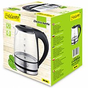 Feel-Maestro MR062 electric kettle 1.2 L Black, Transparent 1630 W_5