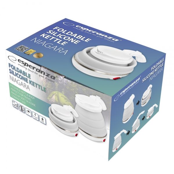 Esperanza EKK023 electric kettle 0.5 L White 750 W_4