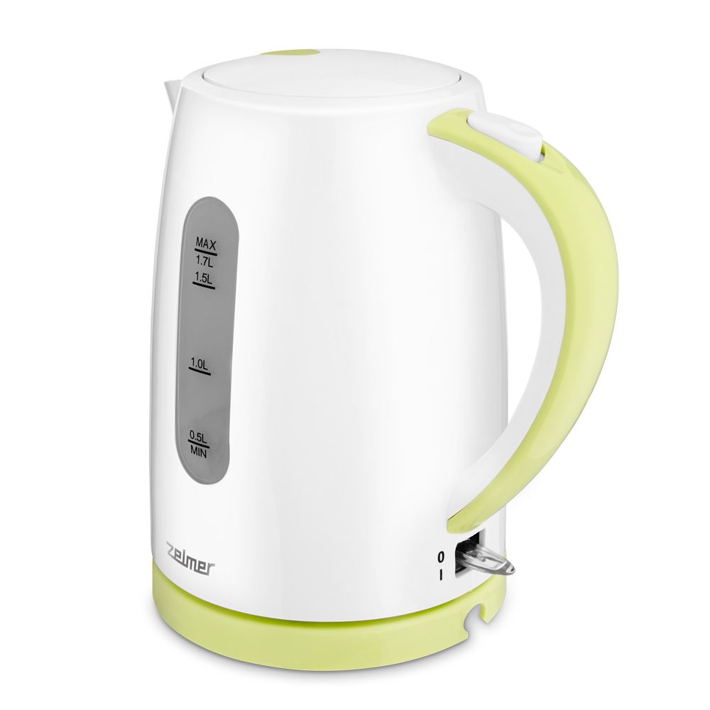 Zelmer ZCK7616L electric kettle 1.7 L 2200 W White, Yellow_2