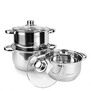 MAESTRO MR-2020-6M 6-piece cookware set, stainless steel_1