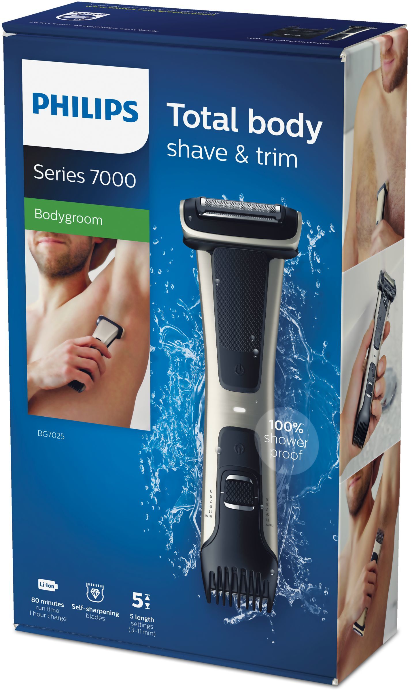 Philips 7000 series Showerproof body groomer BG7025/15_2