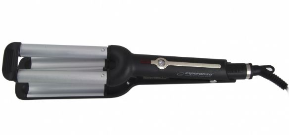 Esperanza EBL013 hair styling tool Curling iron Black,Silver 1.8 m 55 W_2