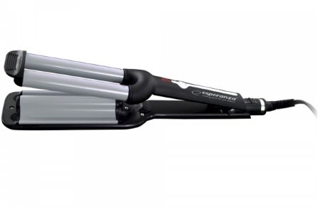 Esperanza EBL013 hair styling tool Curling iron Black,Silver 1.8 m 55 W_4