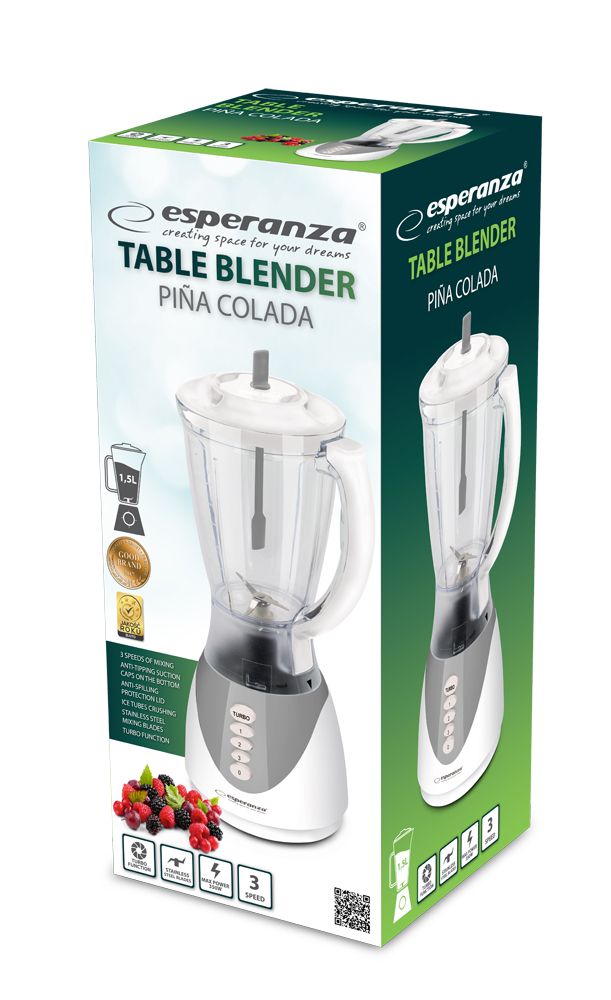 Esperanza EKM023E Blender 350W 1.5L Gray_2