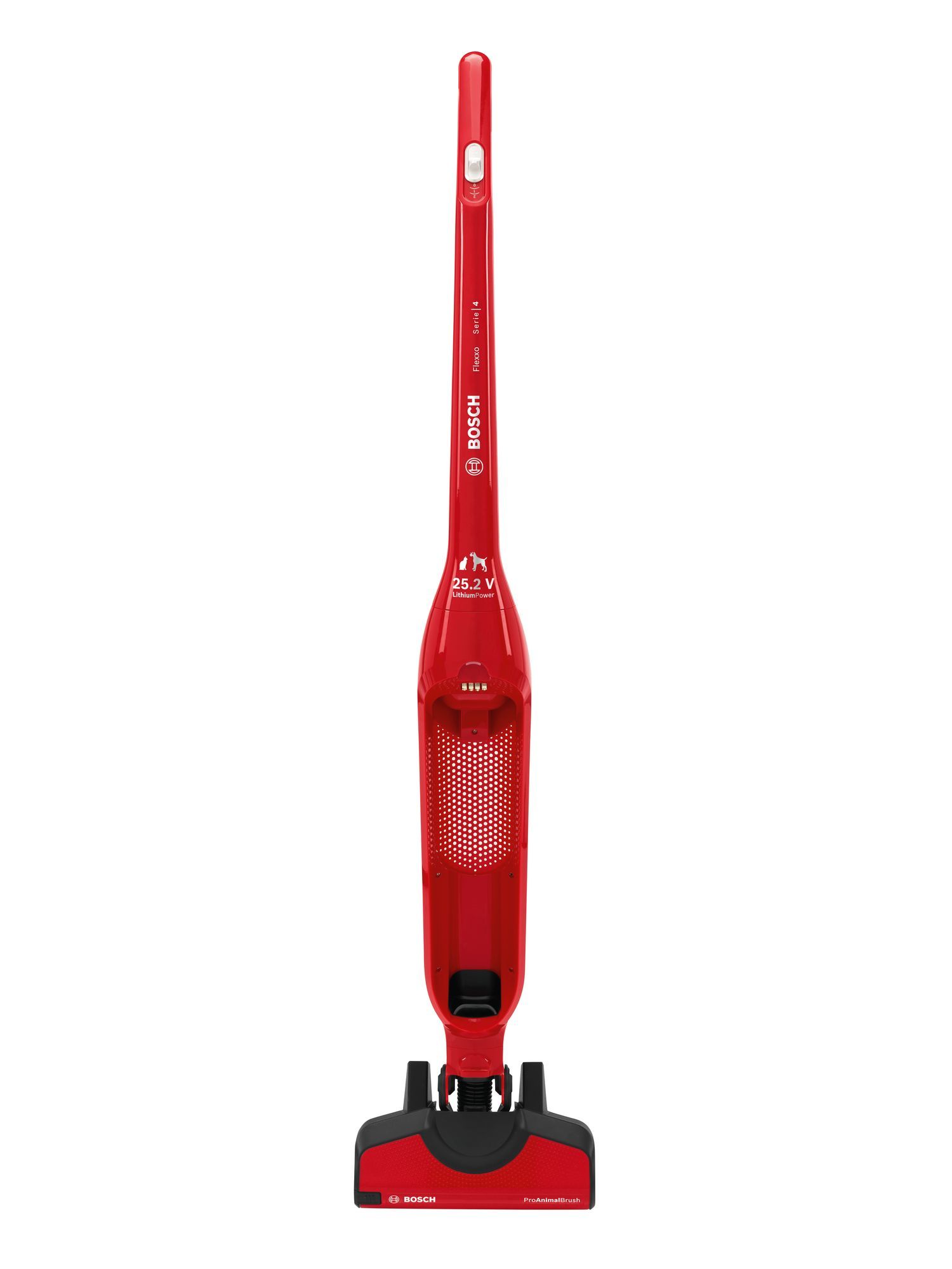 Bosch Serie 4 BBH3ZOO25 stick vacuum/electric broom Bagless Red 0.4 L_2