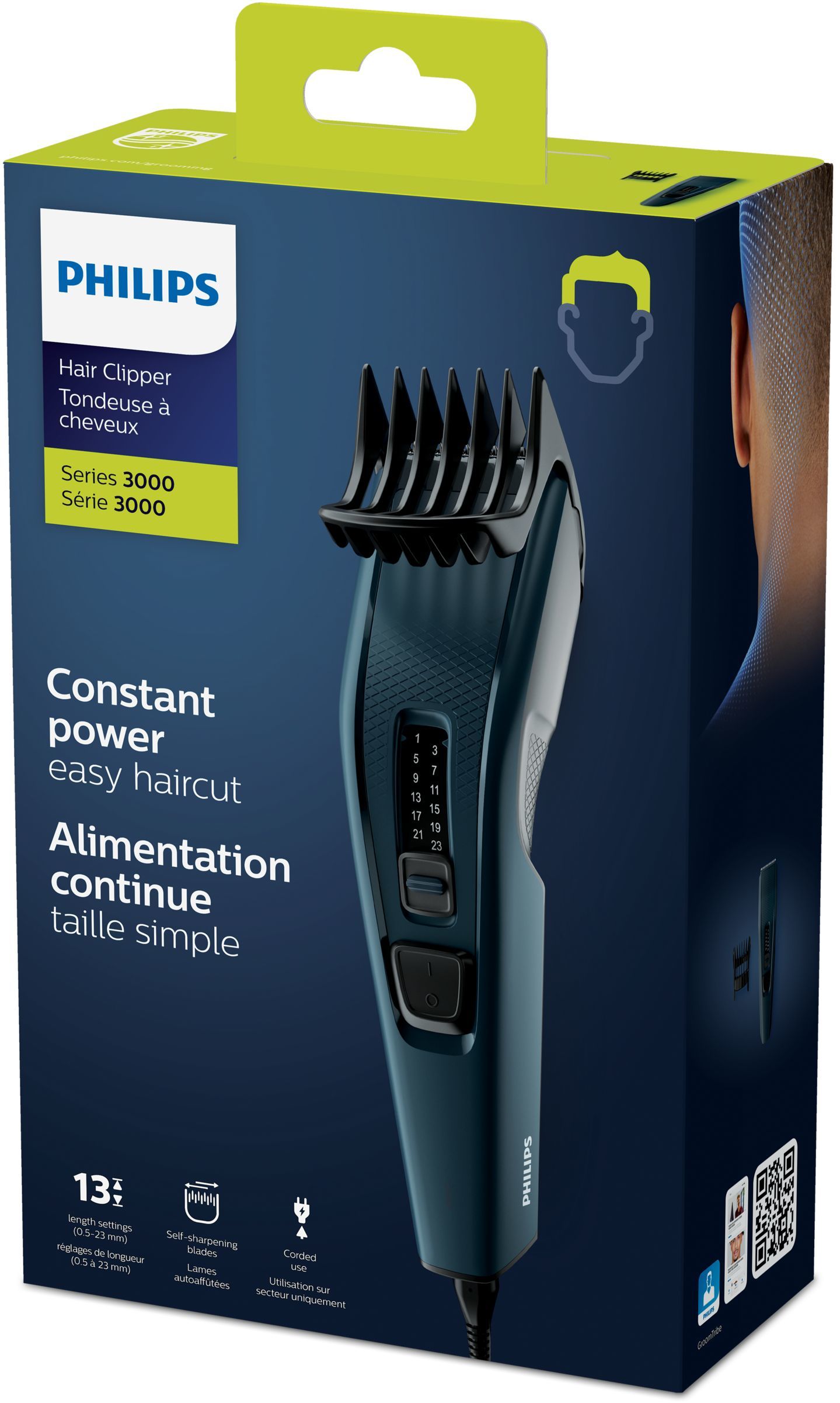 Philips HAIRCLIPPER Series 3000 Hair clipper HC3505/15_2