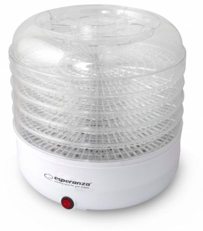 Esperanza EKD001 food dehydrator Transparent,White 125 W_2