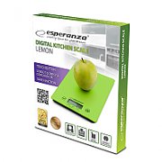 Esperanza EKS002G kitchen scale Electronic kitchen scale Green,Yellow Countertop Rectangle_4