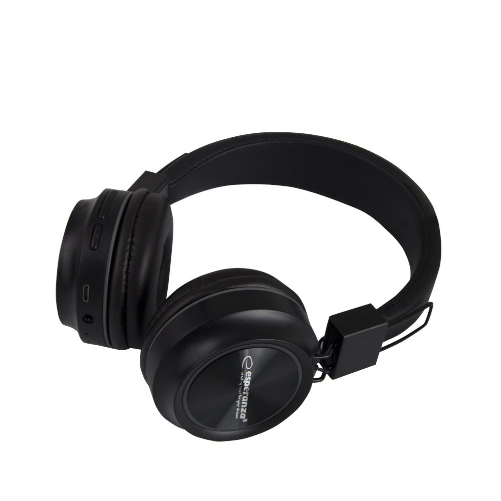 Esperanza EH219 Bluetooth RGB headphones Headband, Black_3