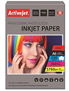 Activejet AP6-260GR200 photo paper for ink printers; A6; 200 pcs_1