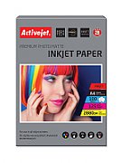 Activejet AP4-125M100 matt photo paper for ink printers; A4; 100 pcs_1