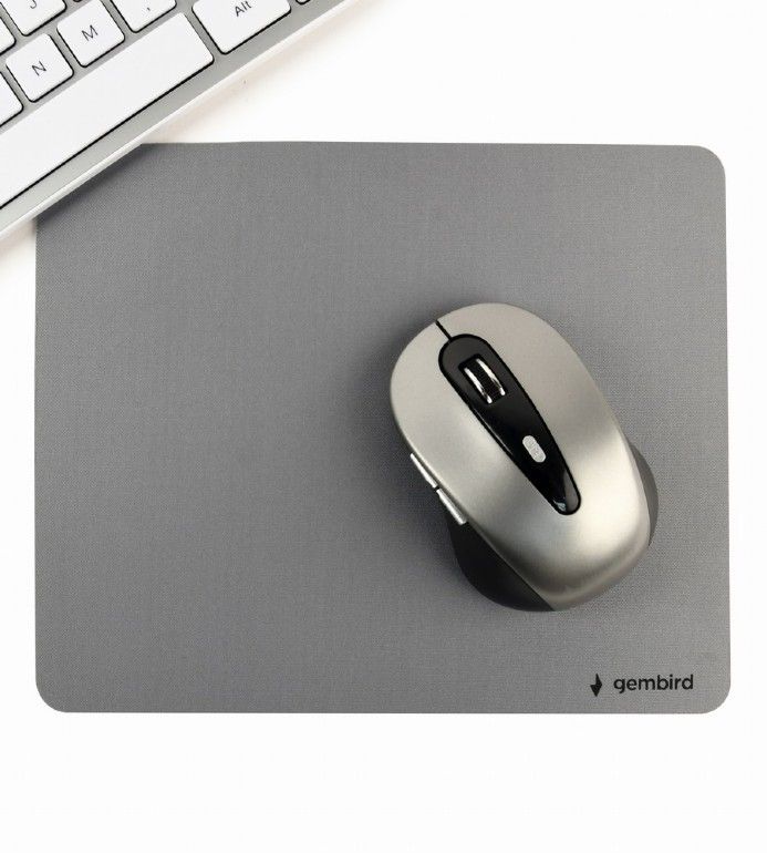 Gembird MP-S-G mouse pad, microguma, grey_3