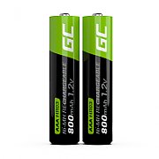 Green Cell GR08 household battery Rechargeable battery AAA Nickel-Metal Hydride (NiMH) 2X AAA R3 800MAH_2