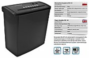 Esperanza EN101 paper shredder Strip shredding 22 cm Black_5