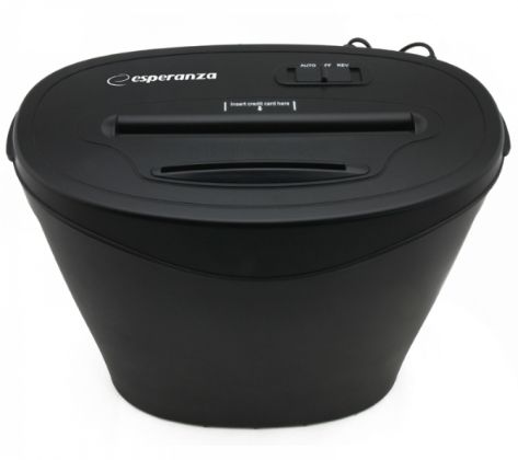 Esperanza EN103 paper shredder 22 cm Black_2