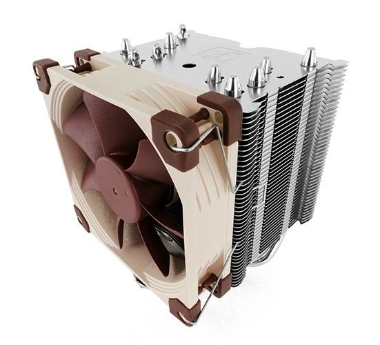 Noctua NH-U9S computer cooling component Processor Cooler 9.2 cm Brown, Metallic_3