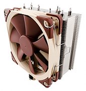 Noctua NH-U12S computer cooling component Processor Cooler 12 cm Brown, Stainless steel_4