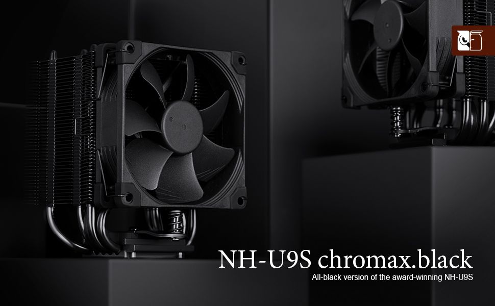 Noctua NH-U9S chromax.black Processor Cooler 9.2 cm Black, Chrome 1 pc(s)_2