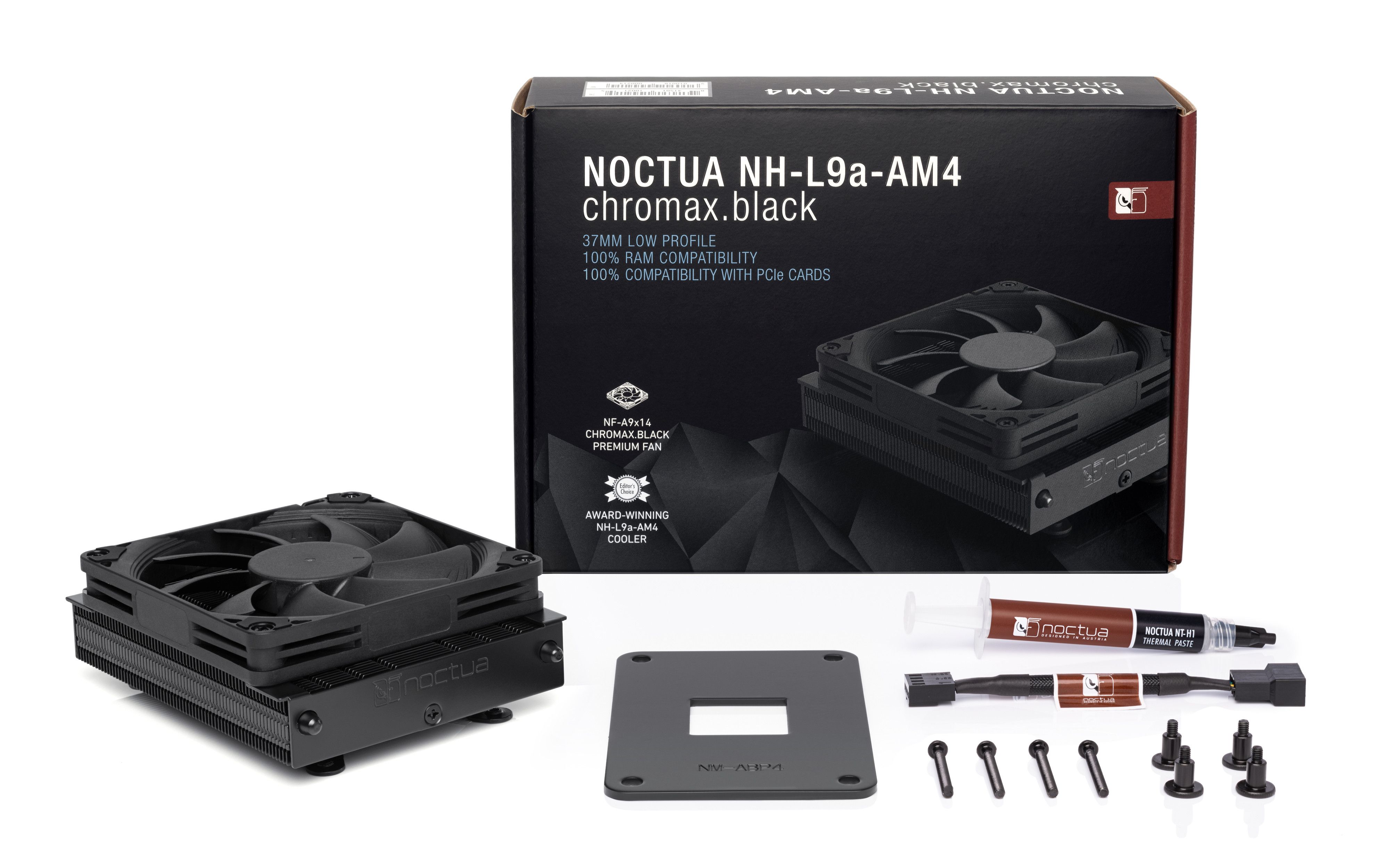 Noctua NH-L9a-AM4 chromax.black Processor Cooler 9.2 cm_4