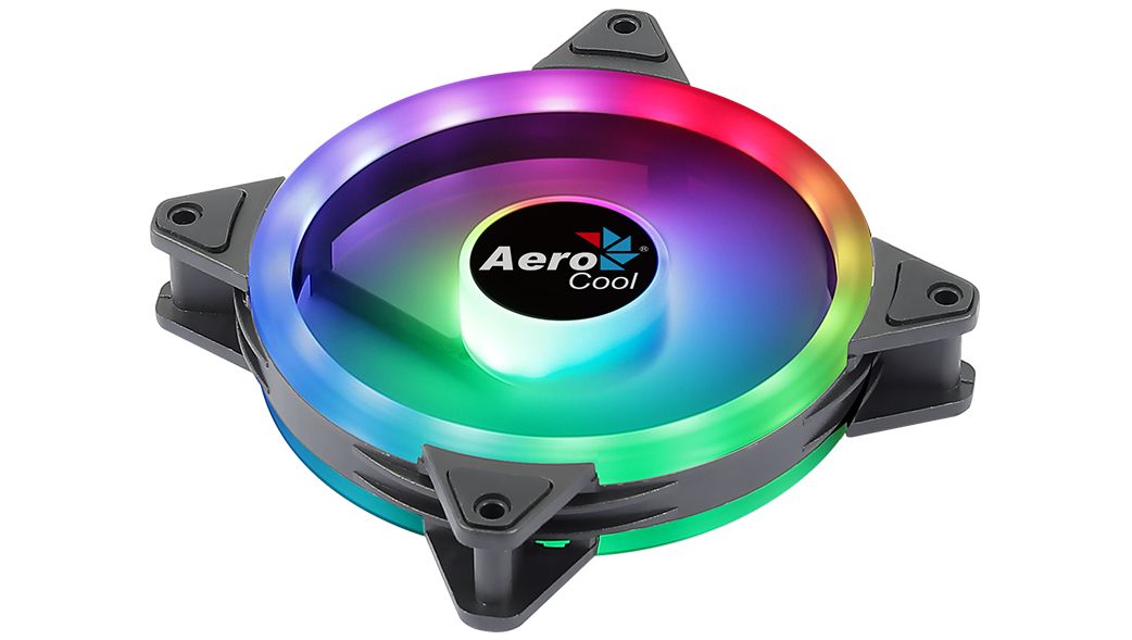 Aerocool Duo 12 ARGB 6-pin Computer case Fan 12 cm Black_1