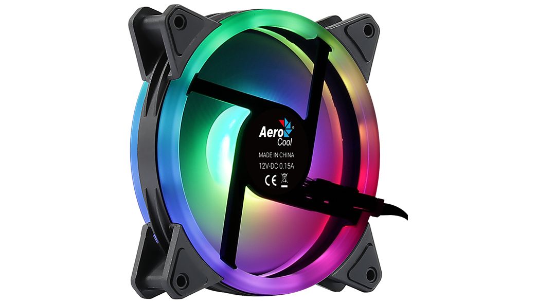 Aerocool Duo 12 ARGB 6-pin Computer case Fan 12 cm Black_3